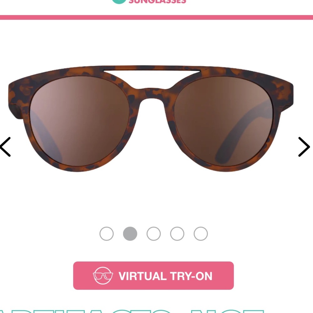 Goodr “Artifacts, not artifeelings” sunglasses